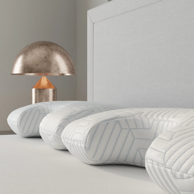 Cooling Curve Ergonomic Contour Neck Support Pillow - Omega Lifestyles