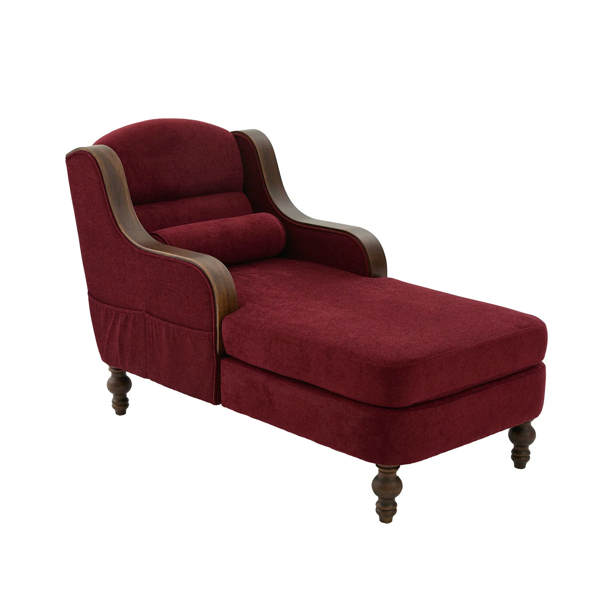 Oversized Chenille Fabric Recliner Lounge Chair With Storage - Omega Lifestyles