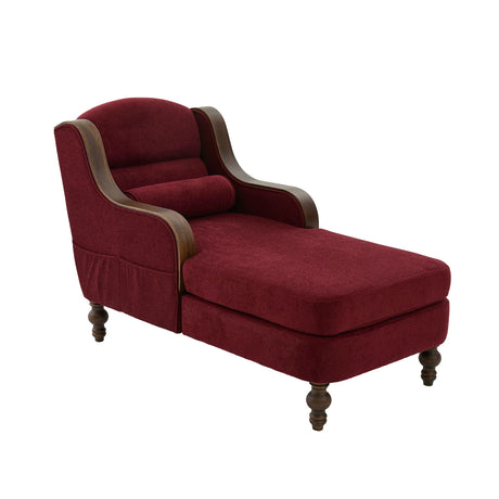 Oversized Chenille Fabric Recliner Lounge Chair With Storage - Omega Lifestyles