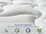 Medium 10-Inch Cooling Gel Memory Foam Hybrid Mattress - Omega Lifestyles