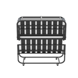Twin Medium 5-Inch Memory Foam Folding Bed Frame - Omega Lifestyles