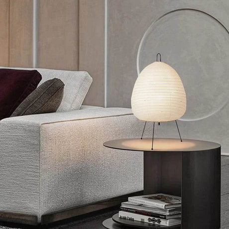 Japanese Rice Paper Tripod Led Table Lamp - Sleep Galleria