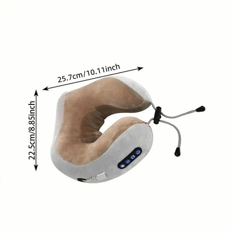Wireless Neck Massage Pillow With Heat Vibrater - Omega Lifestyles
