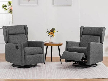 Swivel Rocking Recliner Manual Chair - Omega Lifestyles