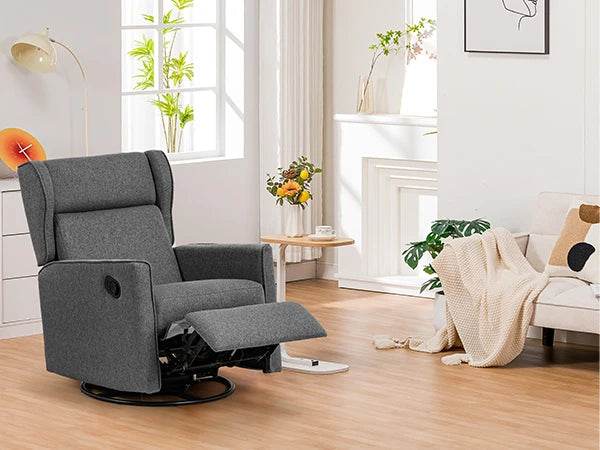 Swivel Rocking Recliner Manual Chair - Omega Lifestyles