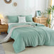 2-Piece Plush Microfiber Comforter Set With Pillow Shams - Sleep Galleria