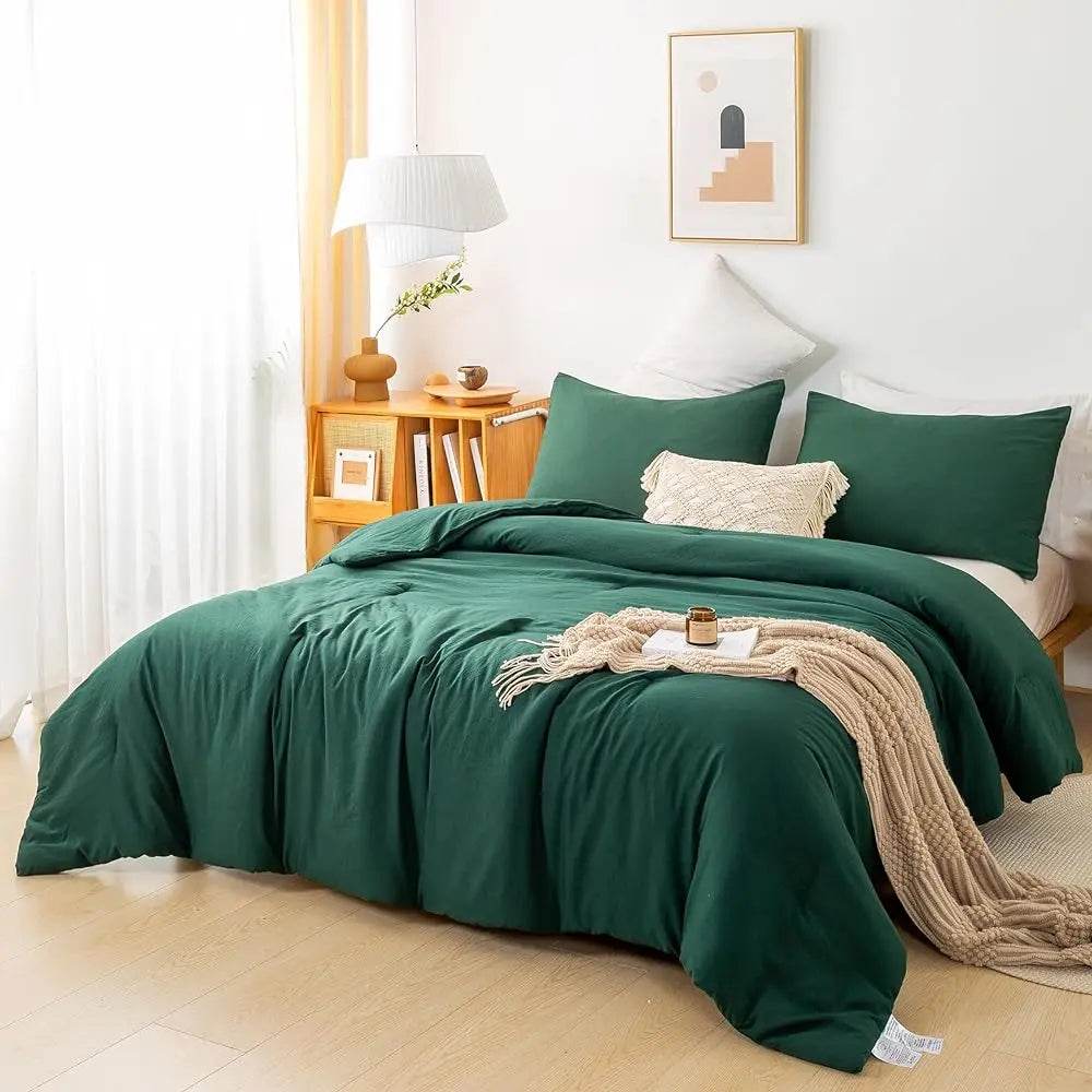 2-Piece Plush Microfiber Comforter Set With Pillow Shams - Sleep Galleria