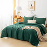 2-Piece Plush Microfiber Comforter Set With Pillow Shams - Sleep Galleria