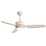 46-Inch Off White ABS Blades Ceiling Fan With Light
