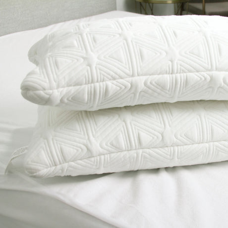 Soft Standard-Queen Plush Hybrid Support Pillow - Omega Lifestyles