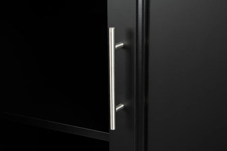 Rolling Kitchen Island Cart With Rubber Wood Tabletop - Omega Lifestyles