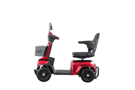 Heavy Duty Red 4-Wheel Mobility Scooter for Adults - Omega Lifestyles
