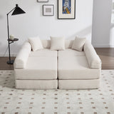 Convertible Corduroy Folding Memory Foam Sofa Bed - Omega Lifestyles