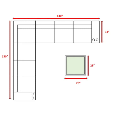 10-Piece Outdoor Wicker Conversation Set With Sunbrella Cushions - Omega Lifestyles