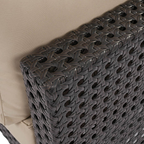 Diamond Weave Outdoor Sectional Furniture Set With Cushions - Omega Lifestyles