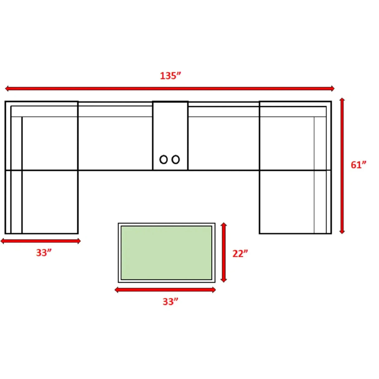Outdoor 8-Piece Gray Wicker Aluminum Seating Set With Cushions - Omega Lifestyles