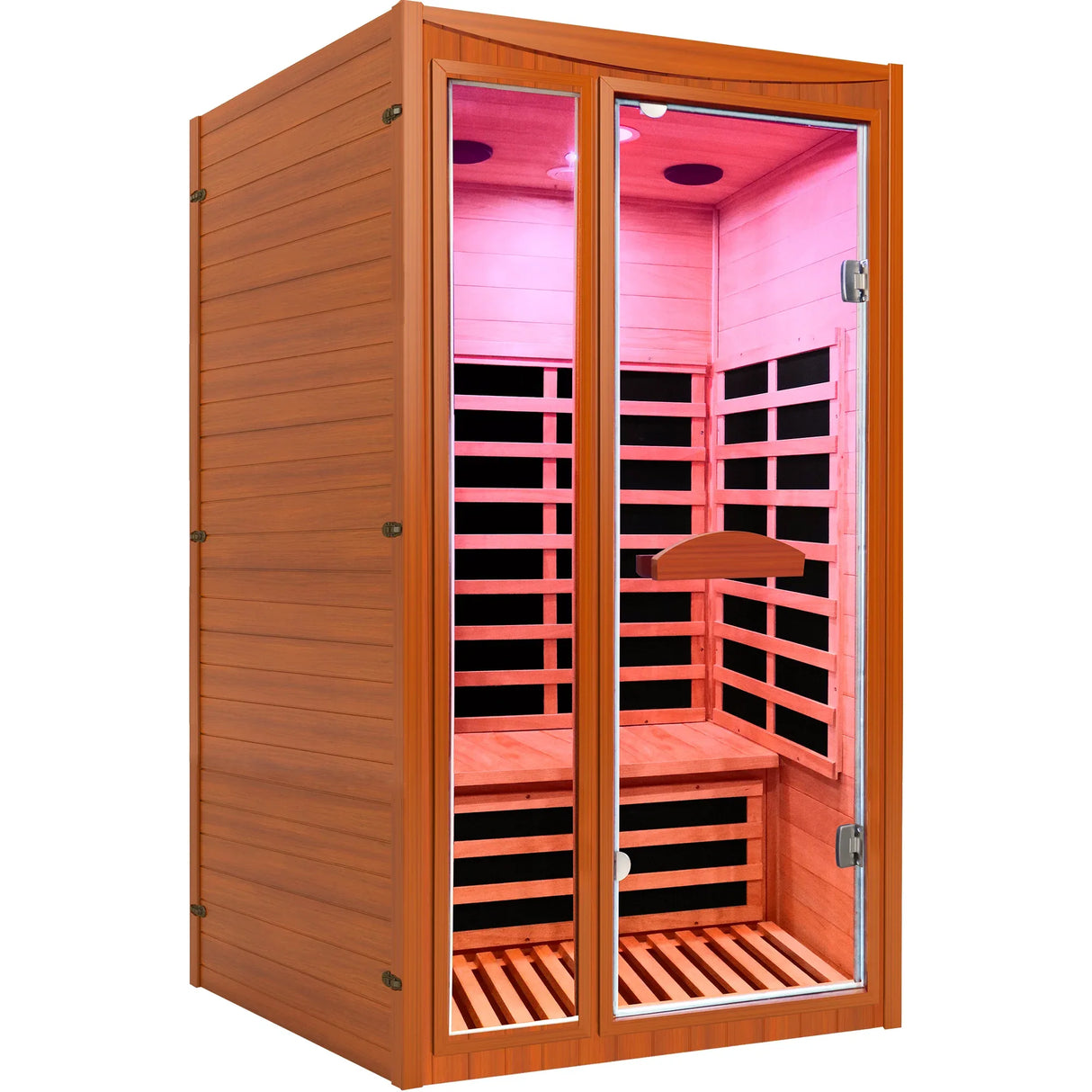 Far Infrared Okoumé Wood Dry Sauna Spa Room - Omega Lifestyles