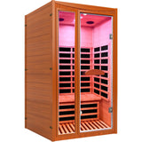 Far Infrared Okoumé Wood Dry Sauna Spa Room - Omega Lifestyles