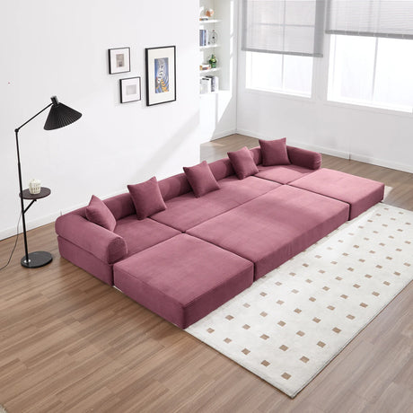 Convertible Corduroy Folding Memory Foam Sofa Bed - Omega Lifestyles