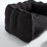 Soft Chenille High Resilient Foam Bean Bag Chair - Omega Lifestyles