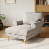 Adjustable Upholstered Chaise Lounge With Lumbar Support - Omega Lifestyles