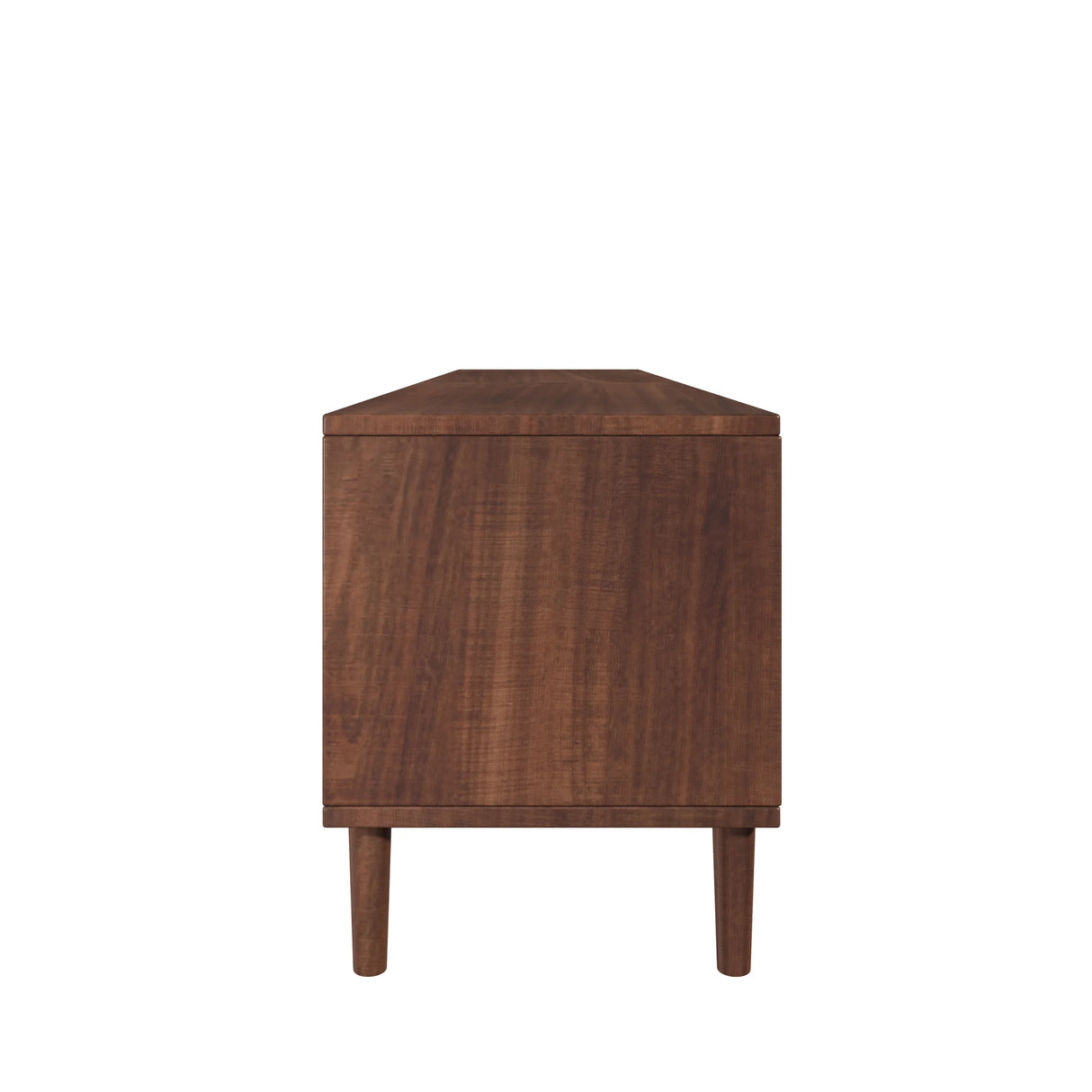 Modern 78-Inch Solid Wood Media Console TV Stand - Omega Lifestyles