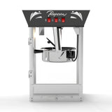 Commercial 12-Ounce Stainless Steel Popcorn Maker With Glass - Omega Lifestyles