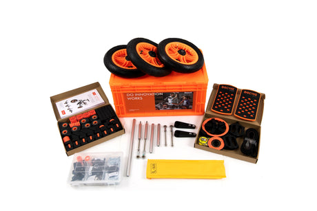 Buildable Kids Aluminum Go Kart Kit With Modular Design - Omega Lifestyles