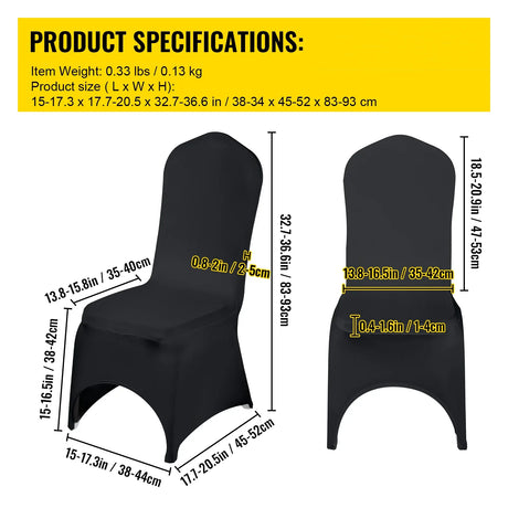 Pack Of 50 Stretch Spandex Folding Chair Covers - Omega Lifestyles