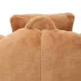 Oversized Soft Faux Fur Foam-Filled Bean Bag Chair - Omega Lifestyles