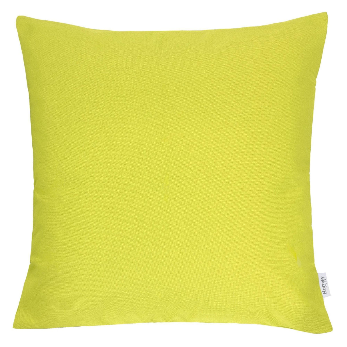 Outdoor Weather-Resistant Lime Green Polyester Pillow 20x20 - Omega Lifestyles