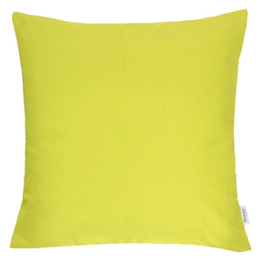 Outdoor Weather-Resistant Lime Green Polyester Pillow 20x20 - Omega Lifestyles
