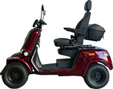 Heavy Duty 4-Wheel Mobility Scooter With Dual-Brake System - Omega Lifestyles