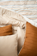 Full Microplush Bamboo Sheet Set Khaki - Omega Lifestyles