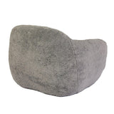 Memory Foam Teddy Fabric Bean Bag Chair With Armrests - Omega Lifestyles