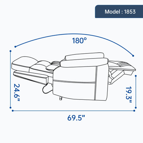 Dual Motor Power Lift Recliner Chair With Massage And Heat - Omega Lifestyles