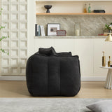 Cozy Chenille Bean Bag Chair With High Resilience Foam - Omega Lifestyles