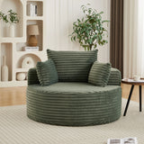 Corduroy Foam Modular Sleeper Chair No Assembly Required - Omega Lifestyles