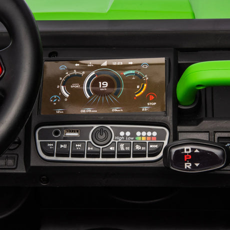 24V Two-Seater Remote Control Ride On Dump Truck - Omega Lifestyles