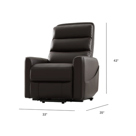 Power Lift Faux Leather Recliner Chair With USB Charging - Omega Lifestyles