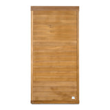 Far Infrared Red Cedar One Person Indoor Sauna Room - Omega Lifestyles