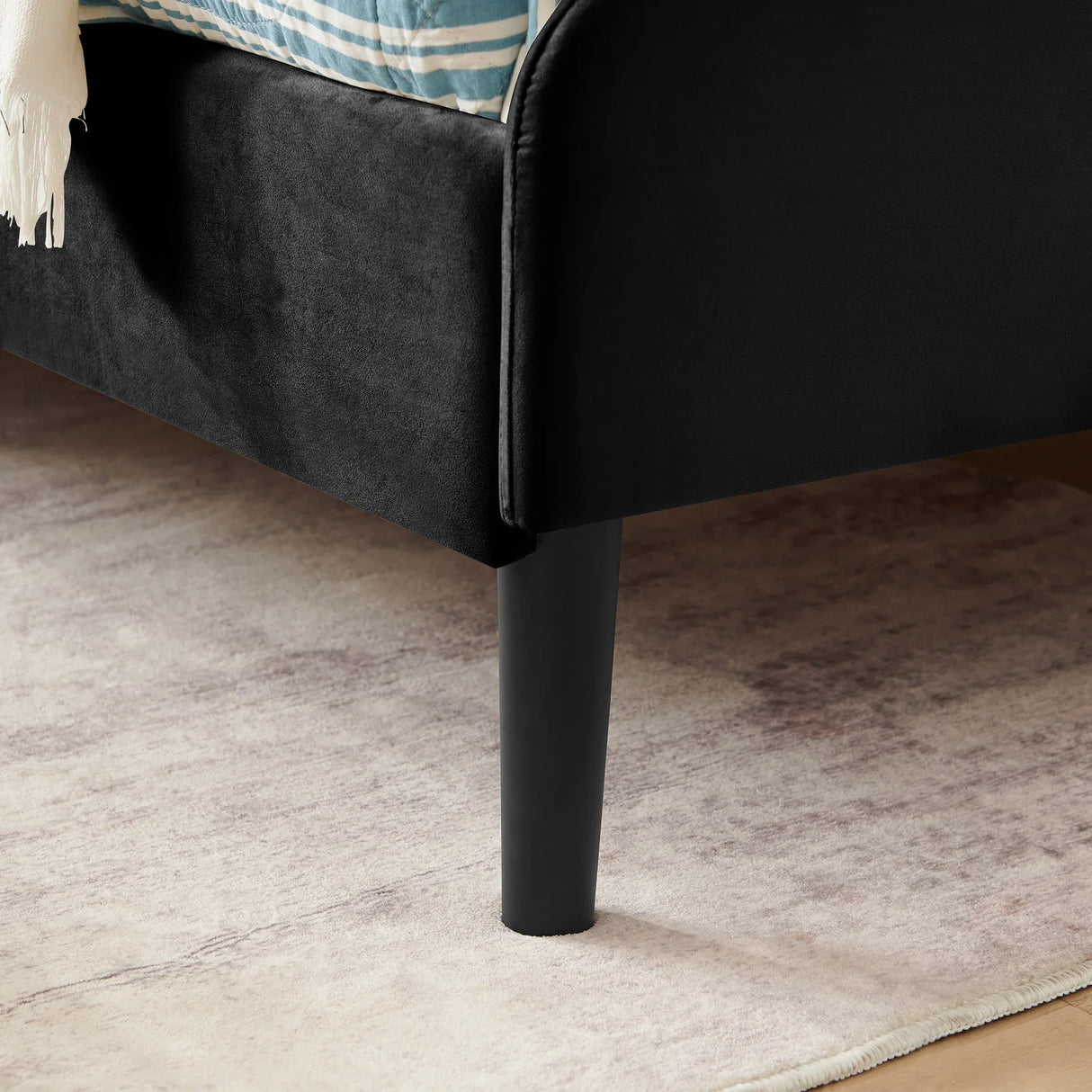 Twin Upholstered Velvet Storage Sofa Bed Frame - Omega Lifestyles