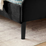 Twin Upholstered Velvet Storage Sofa Bed Frame - Omega Lifestyles