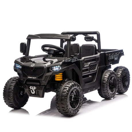24V 4WD Six-Wheel Electric Ride On Dump Truck for Kids - Omega Lifestyles