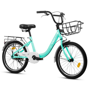 20-Inch Lightweight Steel Frame Kids Bike With Brakes - Omega Lifestyles