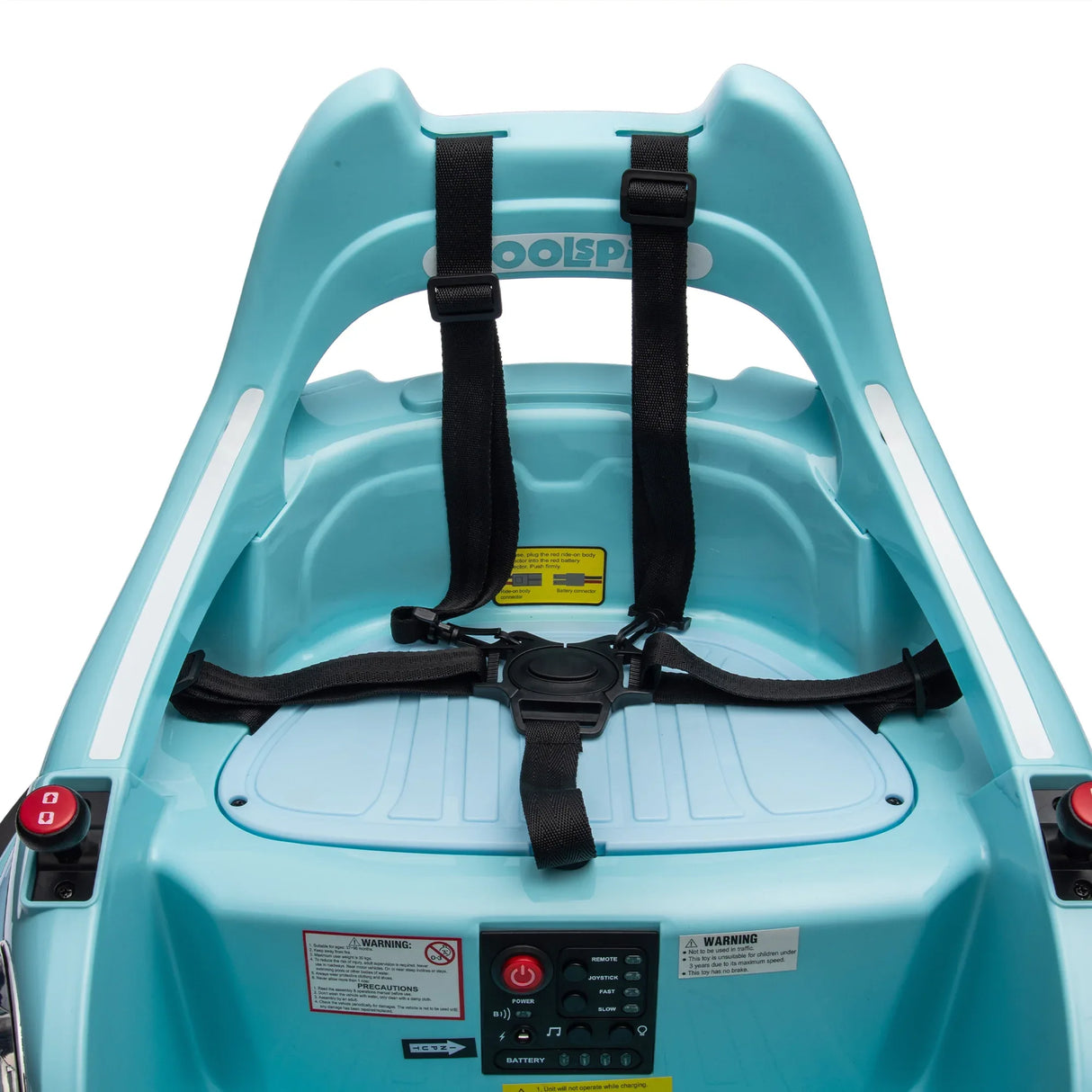 12V Remote Control Kids Bumper Car With LED Lights - Omega Lifestyles