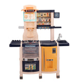 Kids Large Pretend Play Kitchen Set With Lights Sounds - Omega Lifestyles