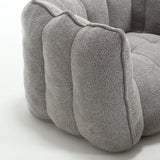 Soft Chenille High Resilient Foam Bean Bag Chair - Omega Lifestyles
