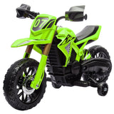 6V Kids Electric Motorcycle With Training Wheels And Sound - Omega Lifestyles