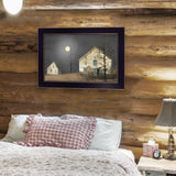 Still Of The Night Multicolor Framed Wall Art Decor - Omega Lifestyles